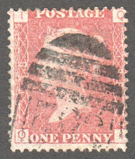Great Britain Scott 33 Used Plate 138 - QI - Click Image to Close